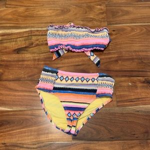 Splash Hawaii girls high waisted bikini